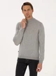 Джемпер мужской Pierre Cardin G021SZ0TK-000-2028266(Açık Gri Melanj) L Серый (8683857742921) - изображение 4