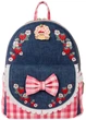 Plecak do przedszkola Loungefly Strawberry Shortcake Sztuczny dżins SBSBK0010 (671803545663) - obraz 1