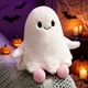 Плюшевое хэллоуинское привидение 30 см мягкая игрушка милый призрак Cute Halloween Ghost с наполнителем из ПП-хлопка - изображение 1