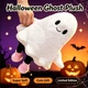 Плюшевое хэллоуинское привидение 30 см мягкая игрушка милый призрак Cute Halloween Ghost с наполнителем из ПП-хлопка - изображение 9