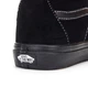 Кеди високі Old Skool Sk8-Hi на липучках Чорний 44 - зображення 4