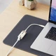 Сетевая карта Ethernet адаптер переходник HOCO UA41B Crystal Type-C-RJ45 100mbps 145мм - изображение 8