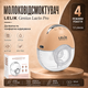 Молоковідсмоктувач електричний бездротовий LELIK™ Genius Lacto Pro 210 ml ультратихий та портативний, вільні руки, бежевий + Подарунок пакети для зберігання грудного молока LELIK™ BPA Free, двошарові, сертифіковані, 150 ml, 30 шт. - зображення 2