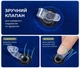 Надувна подушка для подорожей, складна дорожня подушка для відпочинку, туризму та пляжу Синій - зображення 3