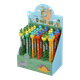 Ручка гелева авт. ZiBi KIDS Line 2292 0,5 мм "пиши-стирай" DINO TAIL синя (24)/ZB.2292/ - зображення 1