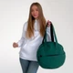 Спортивна сумка USVIT Sport Circle 14 л кругла через плече Cordura 1000D зелена (67111) - зображення 6