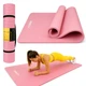 Коврик спортивный Cornix NBR XL 190 x 100 x 1.5 cм для йоги и фитнеса XR-0500 Pink - изображение 1