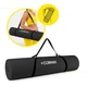 Коврик спортивный Cornix NBR XL 190 x 100 x 1.5 cм для йоги и фитнеса XR-0498 Black - изображение 6