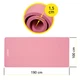 Коврик спортивный Cornix NBR XL 190 x 100 x 1.5 cм для йоги и фитнеса XR-0500 Pink - изображение 7