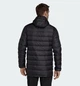 Чоловіча пухова куртка подовжена Essentials Down Parka з капюшоном чорний M - изображение 4