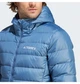 Чоловічий пуховик Terrex Multi Light Down Hooded теплий з високим коміром та капюшоном синій S - изображение 5