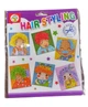 Набір для творчості "Прикрась портрет волоссям кольоровим і стразами" Різнокольоровий Unison (2310-H) - зображення 1