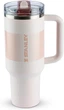 Термочашка Stanley Quencher ProTour Flip Straw Tumbler Rose Quartz Fade 1.18л - изображение 1