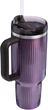 Термочашка Stanley Quencher H2.0 Fluted Tumbler Fluted Wisteria Shine 1.18л - изображение 2
