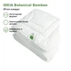 Одеяло летнее IDEIA Botanical Bamboo, белое (8-32465) - изображение 3