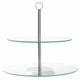Фруктовниця 2-ярусна Kamille KM-9052 21-25 см 5264370 - зображення 3