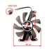 Вентилятор кулер для видеокарты Manli RTX 3060 Ti Twin 86 мм (FY09015M12LPA)(№404.1) - изображение 3