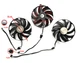 Вентилятор кулер для видеокарты Zotac RTX 5070 Ti 5080 5090 SOLID (orgnl) 96 мм Apistek GAA8S2U (TF10S12H-15PAA) комплект 3 шт (№539) - изображение 3