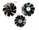 Вентилятор кулер для видеокарты Sapphire RX 5600 5700 XT NITRO FirstD FDC10H12D9-C FD10015M12D (FD10015M12S) комплект 3 шт (№339.05) - изображение 3