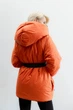 Жіноча двостороння зимова куртка з капюшоном Seventeen XXL-3XL Темно-помаранчевий (2000000183428) - изображение 9
