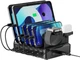 Stacja ładowania Ewent EW1335 6-Port 130W PD 3.0 PPS QC 3.0 Black (EW1335) - obraz 2