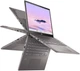 Ноутбук ASUS Chromebook Plus Flip (CM3401FFA-LZ0309), AMD Ryzen 3 7320C / 14″ / Touch / RAM 8 ГБ LPDDR5 / SSD 256 ГБ / AMD Radeon 610M / Chrome OS / Сірий - изображение 5