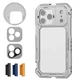 Клетка корпус для iPhone 17 Pro Max NEEWER PA144 Silver с адаптером для фильтра 67мм, объектива 17мм и Т-байонетом - изображение 1