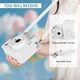 Чохол для Fujifilm Instax Mini 13 Case Clay White білий, чохол сумісний з камерами Mini 13/12/11/9 (без фотоапарата) модель 2026 - зображення 6