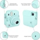 Чохол для Fujifilm Instax Mini 13 Case Lagoon Green зелений, чохол сумісний з камерами Mini 13/12/11/9 (без фотоапарата) модель 2026 - зображення 4