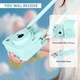 Чохол для Fujifilm Instax Mini 13 Case Lagoon Green зелений, чохол сумісний з камерами Mini 13/12/11/9 (без фотоапарата) модель 2026 - зображення 5