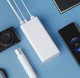 УМБ Павербанк, внешний аккумулятор Xiaomi Redmi Power Bank 30000mAh 2xUSB QC3.0 18W White (PB3018ZM) - изображение 9