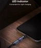 Переходник поворотный 540° USB Type-C M/F Fast Charging (PD3.1 240W 5A/48V) LED Metal Grey (48877) - изображение 13