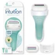 Жіноча бритва 2-в-1 з вбудованим гелем для гоління Schick Intuition Sensitive Care Organic Aloe упаковка бритва + 2 насадки - зображення 1
