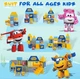 Набор магнитных блоков Super Wings Donnie's Fix It Garage Set Супер Крылья Мастерская Донни - изображение 5