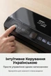 Універсальний вакууматор для продуктів із сенсорним керуванням Zepline 200W. Вакуумний пакувальник із функцією запаювання для рідких і сухих продуктів - зображення 5
