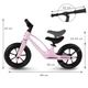Беговел Kidwell Vito Pink (магниевая рама, колеса EVA 28 см, складывающийся руль, до 30 кг) - изображение 10