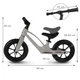 Беговел Kidwell Vito Taupe (магниевая рама, колеса EVA 28 см, складывающийся руль, до 30 кг) - изображение 9