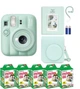 Набор Fujifilm INSTAX Mini 13 Lagoon Green фотокамера мгновенной печати / картриджи фотобумага 50 фото / чехол / альбом 64 фото - изображение 1