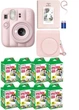 Набор Fujifilm INSTAX Mini 13 Candy Pink розовая фотокамера мгновенной печати / картриджи фотобумага 80 фото / чехол / альбом 64 фото - изображение 1