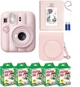Набор Fujifilm INSTAX Mini 13 Candy Pink розовая фотокамера мгновенной печати / картриджи фотобумага 50 фото / чехол / альбом 64 фото - изображение 1