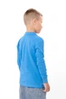 Дитячий однотонний джемпер для хлопчика NoBrand 110 Блакитний (p-20887-251605) - изображение 4