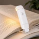 Лампа для чтения LED клипса USB складная белая - изображение 1