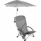 Розкладне пляжне крісло Sport-Brella Beach Chair з регульованою парасолькою UPF 50+ , сірий ( 10253 ) - зображення 1