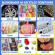 Акрилові маркери кистьові Flysea Soft Brush 240 кольорів, для паперу, тканини, дерева, скла, каменю, кераміки та пластику (afb240) - зображення 4