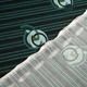 Ткань трикотаж масло Абстракция IDEIA 200 гр/м2 150 см, трикотаж для платьев, блузок и вечерней одежды бирюза 5258473 - изображение 7