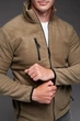 Кофта флисовая R.A. хаки карман на груди 2XL - изображение 7
