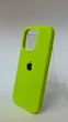 Чохол WAVE Full Silicone Case із захистом 360 по корпусу з внутрішнєю мікрофіброю для iPhone 16 Pro Max Shini Green - зображення 3