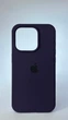 Чехол WAVE Full Silicone Case с защитой 360 по корпусу и внутренней микрофиброй для iPhone 16 Pro Max Elderberry - изображение 1