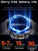 Смарт-годинник Hardy AK82 AMOLED, дзвінки, пульсометр, водозахист, 800mAh батарея, 2 ремінці - изображение 8