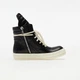 Кеди Снікерси RICK OWENS Geobasket Black / Beige 46 - изображение 4